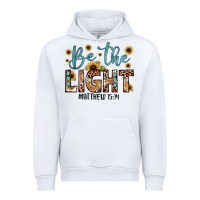White be the light matthew 5 14 Urban Hoodie - JahusDesignShop