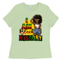 Matcha i am black history juneteenth Ladies Tee - CowGirlArtShop