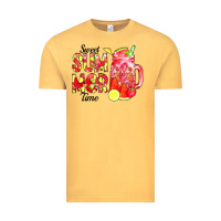 Vintage Mustard sweet summer time waterolor Vintage Tee - CowCowDesign