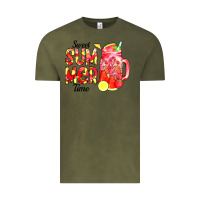 Vintage Olive sweet summer time waterolor Vintage Tee - CowCowDesign