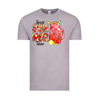 Vintage Zinc sweet summer time waterolor Vintage Tee - CowCowDesign