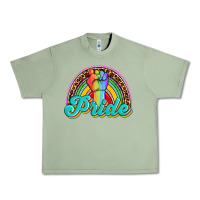 Oil Green pride rainbow Urban Heavy Tee - OliviaCreatesArt
