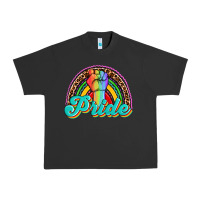 Pigment Black pride rainbow Urban Heavy Tee - OliviaCreatesArt