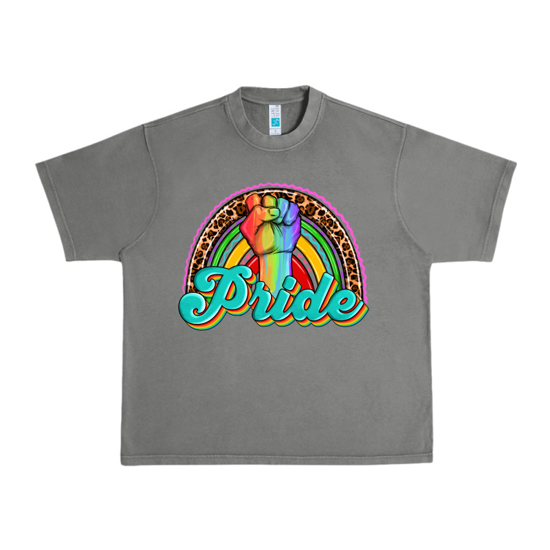 Pride Rainbow Urban Heavy Tee by OliviaCreatesArt | Teevron