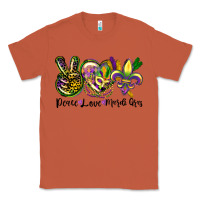 Copper peace love mardi gras Classic Tee - CowGirlArtShop