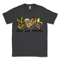 Smoke peace love mardi gras Classic Tee - CowGirlArtShop