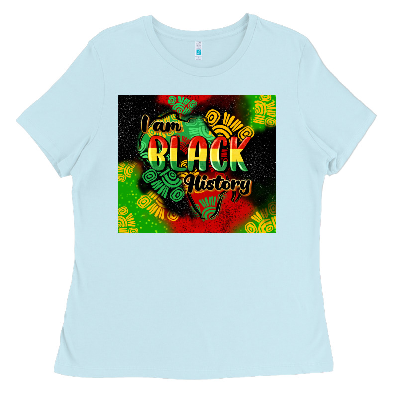 I Am Black History Tumbler Cowgirl Ladies Tee by CowGirlArtShop | Teevron
