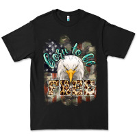 Black Born to be free 4th of july Premium Tee - HowdyJamesFarm