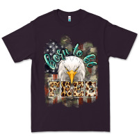 Plum Born to be free 4th of july Premium Tee - HowdyJamesFarm