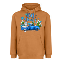 Meerkat hello winter with sniwman and  truck Heavyweight Hoodie - AdoDesignShop