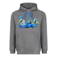 Storm hello winter with sniwman and  truck Heavyweight Hoodie - AdoDesignShop
