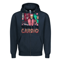 Navy nursing is my cardio Zipper Hoodie - BarkalooDesign