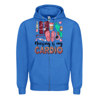 True Royal nursing is my cardio Zipper Hoodie - BarkalooDesign