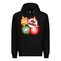 Black merry christmas ball Premium Hoodie - CowhideDigitalArt