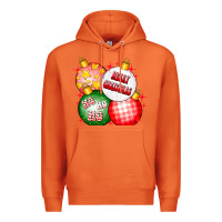 Carrot merry christmas ball Premium Hoodie - CowhideDigitalArt