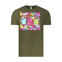 Vintage Olive Easter eggs Nurse Vintage Tee - OliviaCreatesArt