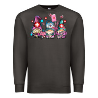 Smoke nurse gnomes Premium Sweatshirt - AdoDesignShop