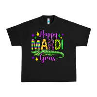 Black happy mardi gras alligator olivia Urban Heavy Tee - OliviaCreatesArt
