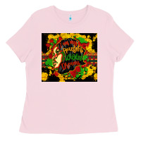Bubblegum Pink i am my ancestors wildest dreams Ladies Tee - CowGirlArtShop