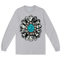 Moon Dust cowhide aztec gemstone Long Sleeve Tee - RanaPortraitStore