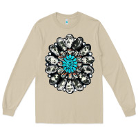 Mushroom cowhide aztec gemstone Long Sleeve Tee - RanaPortraitStore