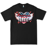 Black American junkie 4th of july Premium Tee - HowdyJamesFarm