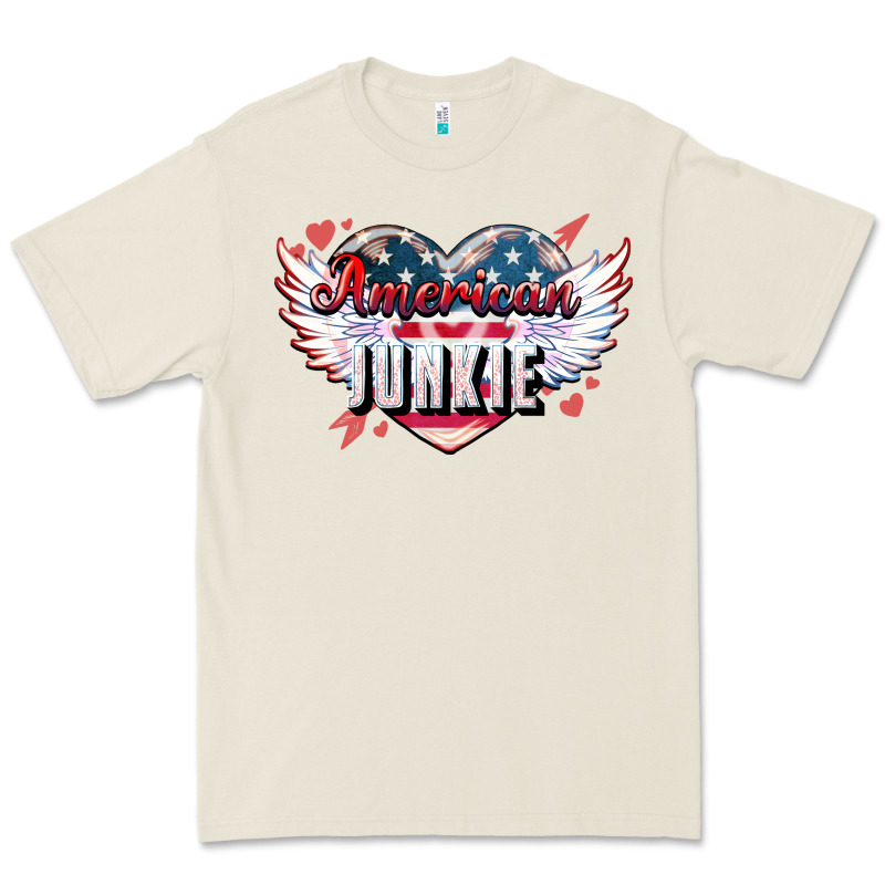 American Junkie 4th Of July Premium Tee by HowdyJamesFarm | Teevron