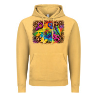 Vintage Mustard lgbtq background Vintage Hoodie - FaDigitalArtStudio