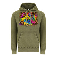 Vintage Olive lgbtq background Vintage Hoodie - FaDigitalArtStudio