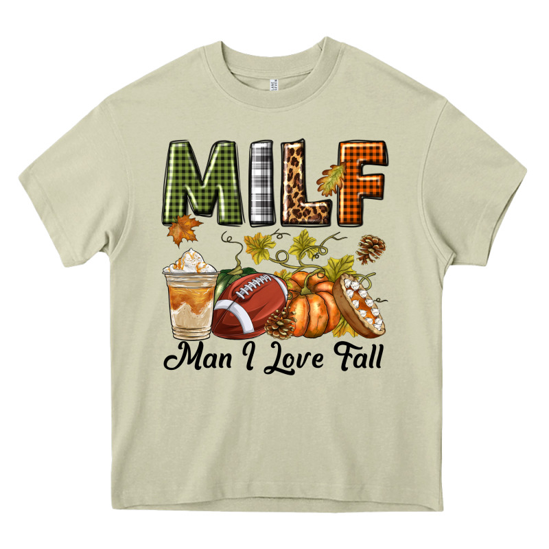 Milf Man I Love Fall Heavy Core Tee by texasbilliewilder | Teevron