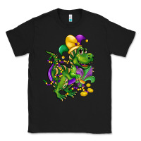 Black mardi gras trex Classic Tee - CowGirlArtShop