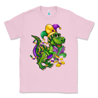 Bubblegum Pink mardi gras trex Classic Tee - CowGirlArtShop