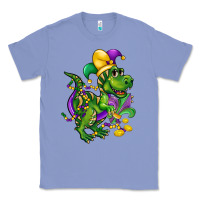 Colony Blue mardi gras trex Classic Tee - CowGirlArtShop