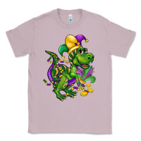 Lilac mardi gras trex Classic Tee - CowGirlArtShop