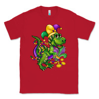Red mardi gras trex Classic Tee - CowGirlArtShop