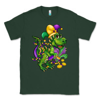 Sports Green mardi gras trex Classic Tee - CowGirlArtShop