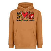 Meerkat peace love  hot chocolate Heavyweight Hoodie - AdoDesignShop