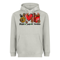 Moon Dust peace love  hot chocolate Heavyweight Hoodie - AdoDesignShop