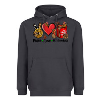 Smoke peace love  hot chocolate Heavyweight Hoodie - AdoDesignShop