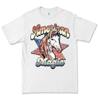 White American unicorn magic Premium Tee - HowdyJamesFarm