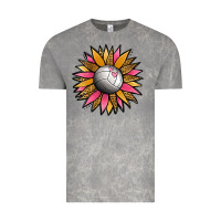 Cloud Rock Volleyball Sunflower Vintage Tee - Jasminsmagicworld