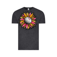 Vintage Black Volleyball Sunflower Vintage Tee - Jasminsmagicworld