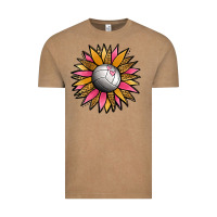 Vintage Coffee Volleyball Sunflower Vintage Tee - Jasminsmagicworld
