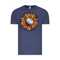 Vintage Denim Volleyball Sunflower Vintage Tee - Jasminsmagicworld