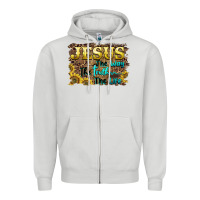 Jesus The Way The Truth The Life Zipper Hoodie | Teevron