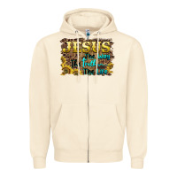 Sandshell jesus the way the truth the life Zipper Hoodie - BarkalooDesign