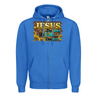 True Royal jesus the way the truth the life Zipper Hoodie - BarkalooDesign