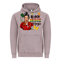 Vintage Zinc Juneteenth black Nurse magic Vintage Hoodie - FaDigitalArtStudio