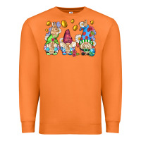 Carrot easter gnome with eggs Premium Sweatshirt - AdoDesignShop