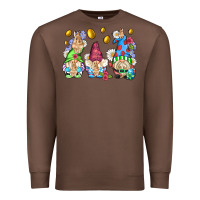 Chestnut easter gnome with eggs Premium Sweatshirt - AdoDesignShop